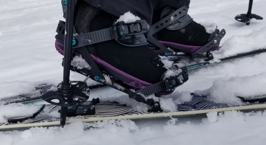 spark r&amp;d arc pro for women - most poles can easily activate the heel risers.