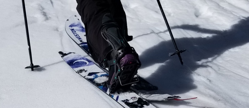spark r&amp;d arc pro for women - the arc pro bindings help you maximize your stride length, making...