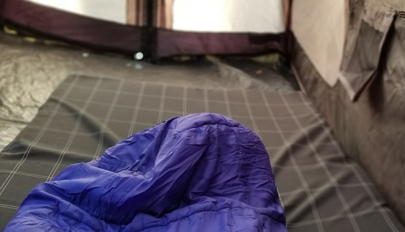 camping cot - cots are a very comfortable way to camp if you aren't restricted...