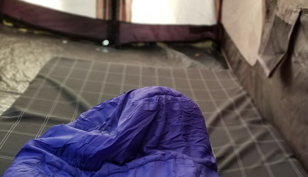 coleman comfortsmart - cots are a very comfortable way to camp if you aren't restricted...