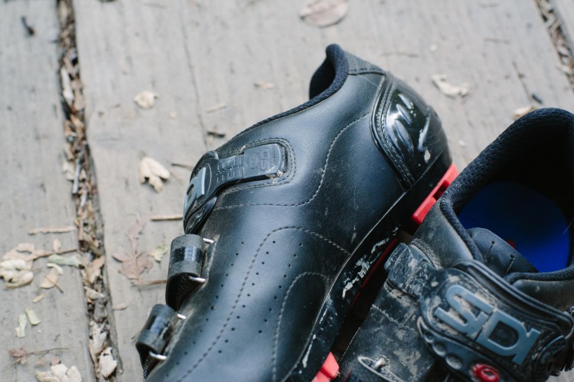 sidi trace 2 - we had a small problem with the inside of the instep strap catching...