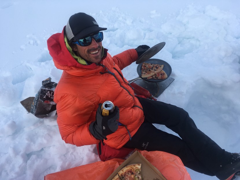 backpacking stove - will reheating pizza that had been buried in the glacier for a...