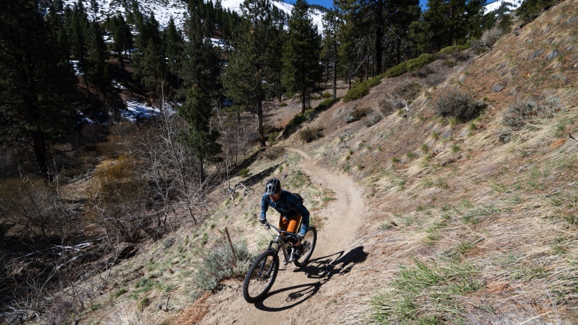 ibis ripmo af nx eagle - it wasn't necessary, but we found ourselves flipping the compression...