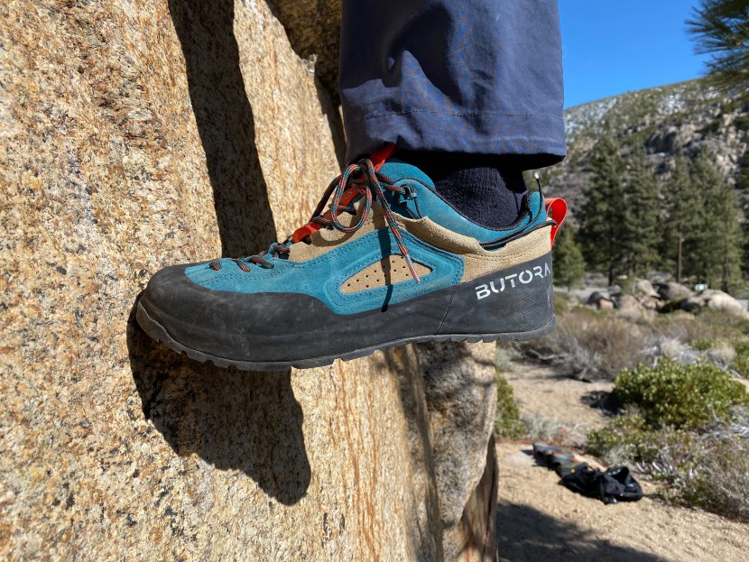 butora wing - it's like standing on a small piece of plywood. minimal flex in the...