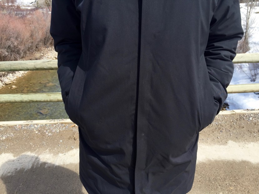 arc'teryx thorsen parka - tough external shell fabric and clean surfaces make the thorsen a...