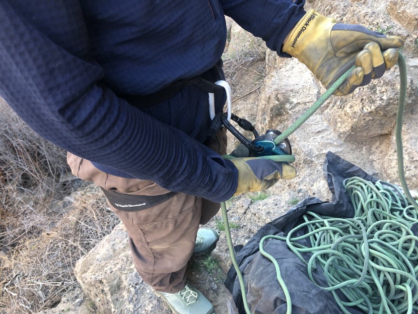 black diamond hotforge screwgate - while it wouldn't be our first choice for this purpose, we used the...