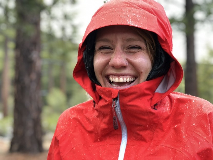 rei co-op stormbolt gtx for women - the stormbolt is a comfortable rain jacket that we enjoy wearing.