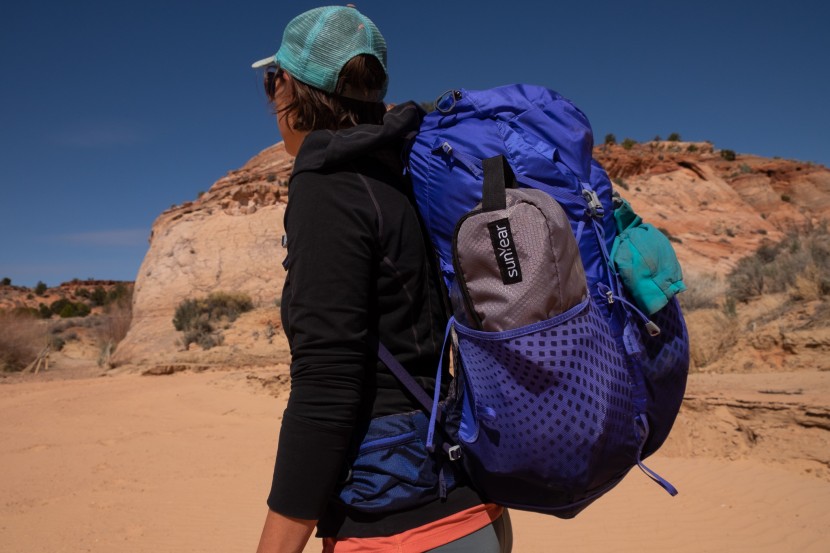 gregory octal 55 - large, stretchy, and deep, each side pockets on the octal is able to...