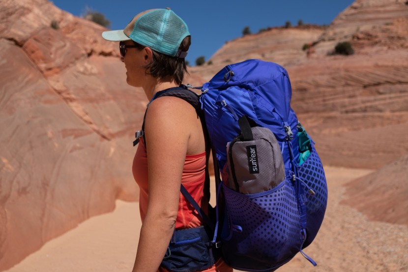 gregory octal 55 - look at all that space for the breeze to flow! we love the...