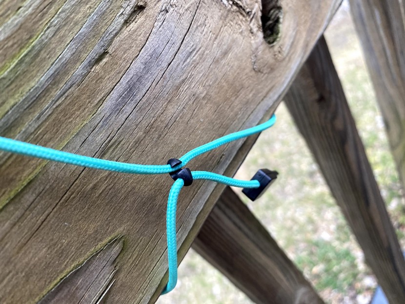 mpowerd luci solar string lights - the string comes with a series of small black hooks that make it...