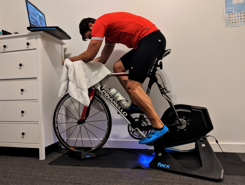bike trainer - why do you need a trainer? you're into suffering, right? with a...