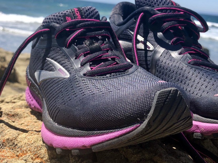 brooks adrenaline gts 20 for women - breathable and speedy, the adrenaline takes beach runs to a whole...