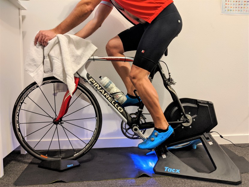 tacx neo 2t smart - even if you don't have power, the neo 2t still runs at full power...