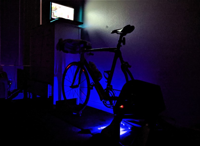 tacx neo 2t smart - did we mention the 2t's cool running lights for those of us who ride...