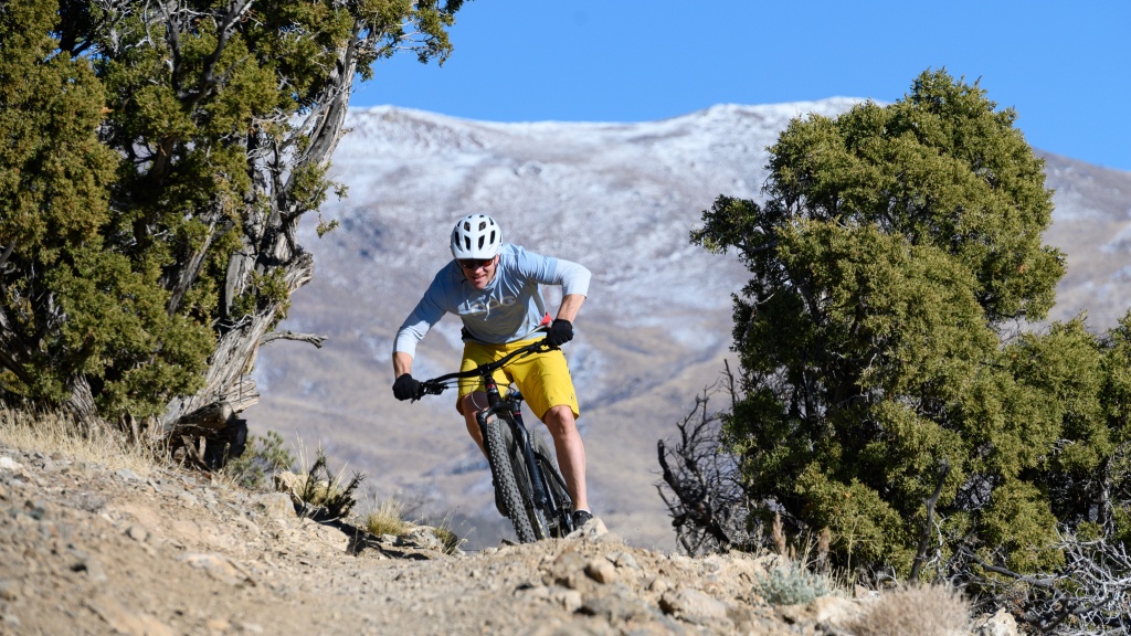 rocky mountain growler 50 - gentle, seated, climbs are pleasant aboard the growler.