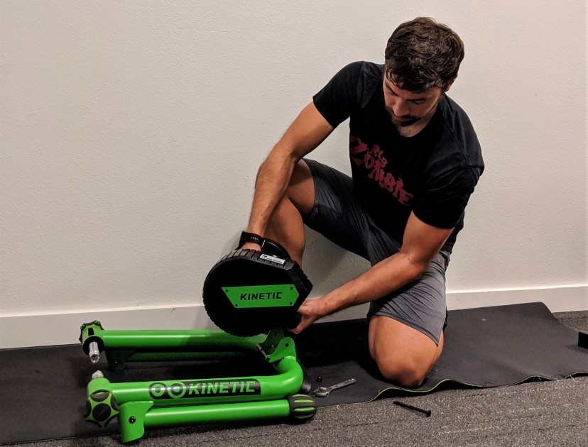 kinetic road machine control - this big 'ol electronic flywheel is where all the magic happens.