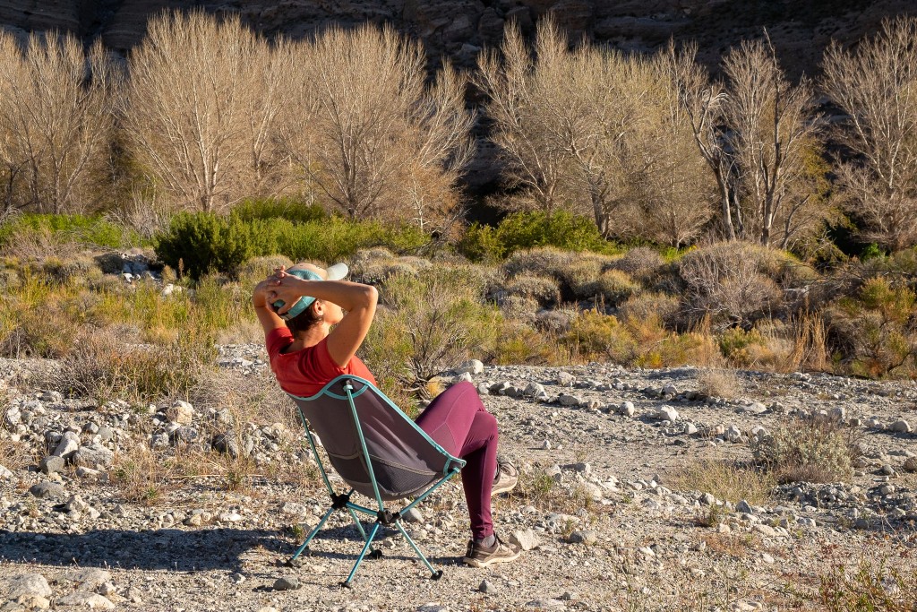 travelchair joey - the joey is such a comfortable spot to soak up some springtime sun.