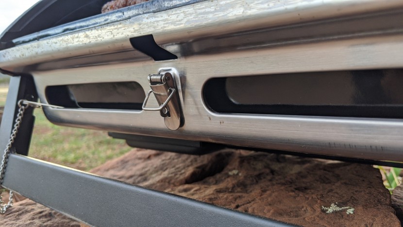 portable grill - you would think that this would be a requisite for a portable grill...