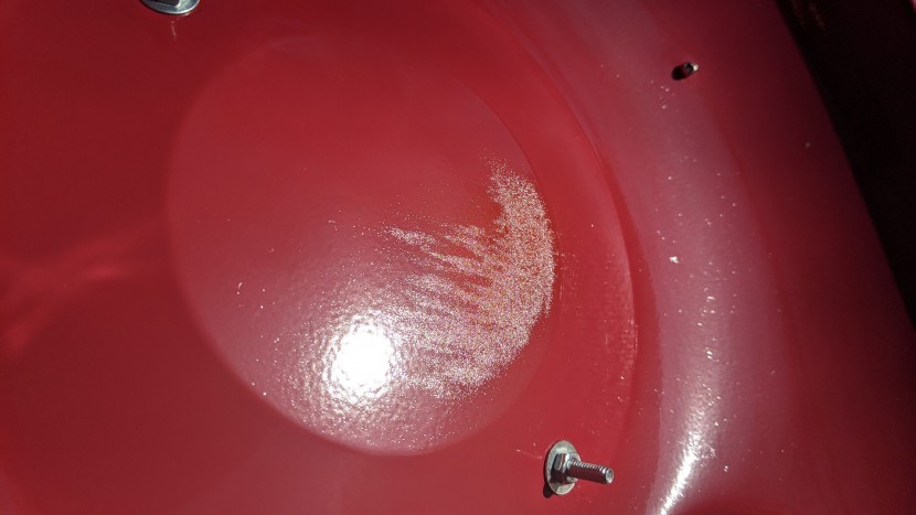 cuisinart portable charcoal - the paint on the underside of the lid melted the very first night we...