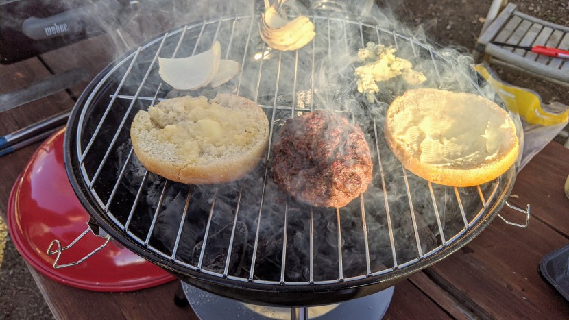 cuisinart portable charcoal - perfectly sized for picnic portions!