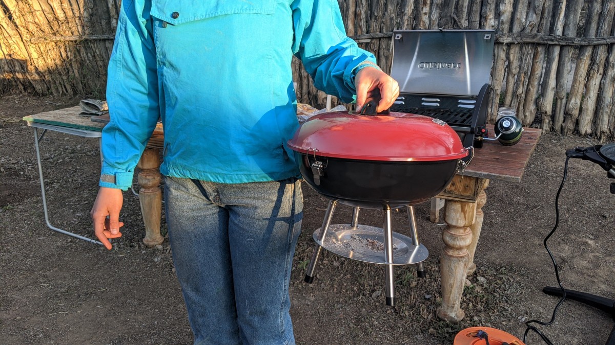 Cuisinart Portable Charcoal Review (This is easily one of the lightest grills in our review.)