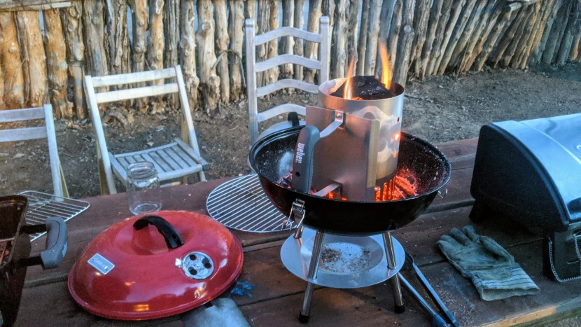 cuisinart portable charcoal - once we dialed in the correct amount of coal, this small grill was...