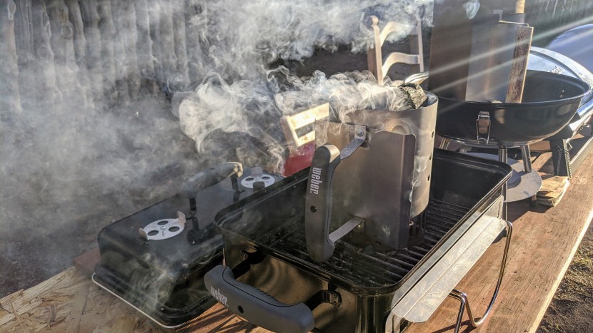 weber go-anywhere charcoal - charcoal grilling is an art, and weber has done a great job of...