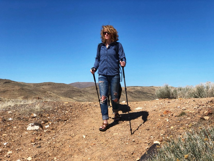 no matter where we go in the sahara, it fits right in.