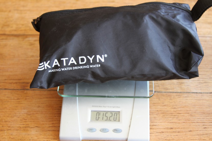 this whole package weighs just under a pound, including all you need...