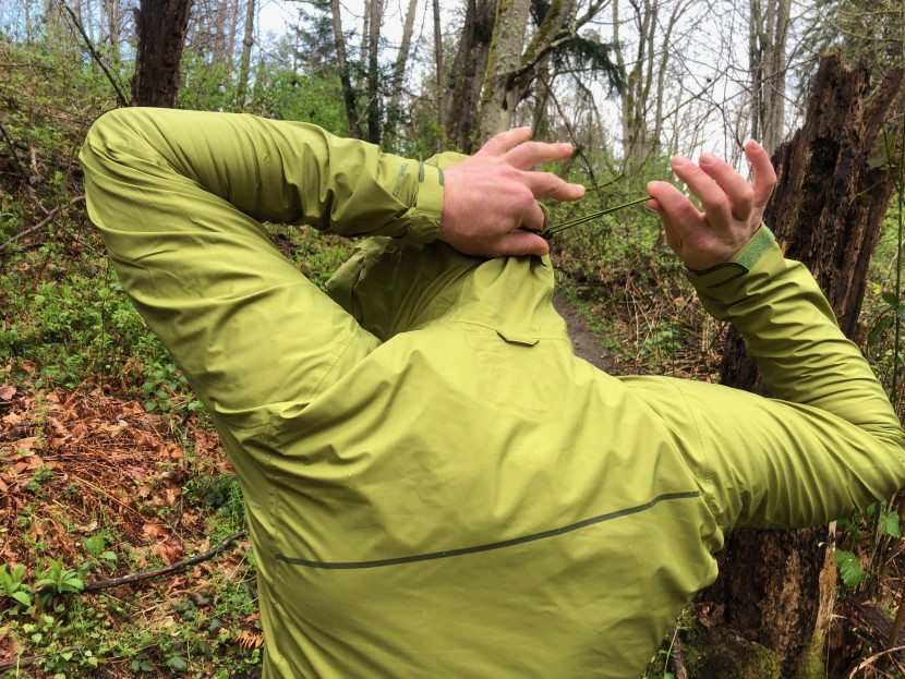 outdoor research interstellar - this model's three hood cinch points sealed out the elements and...