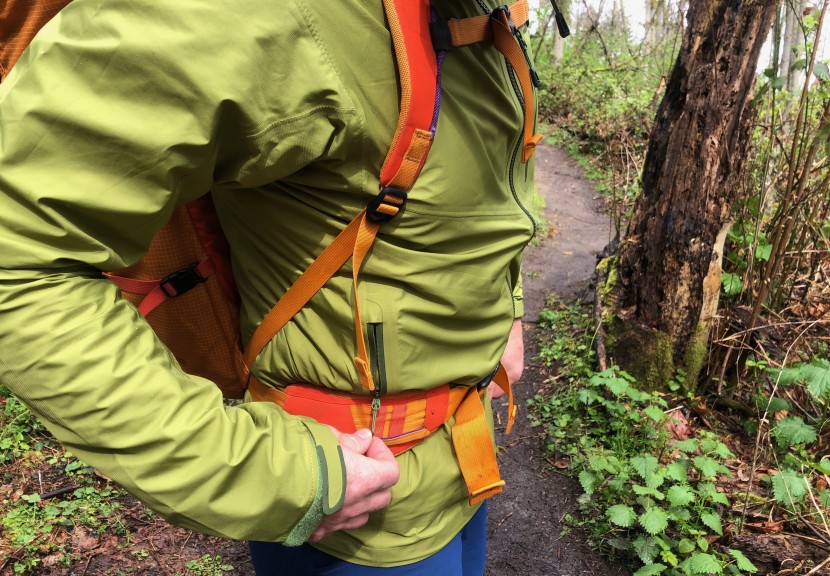 outdoor research interstellar - the handwarmer pockets are placed low, which is comfortable for...