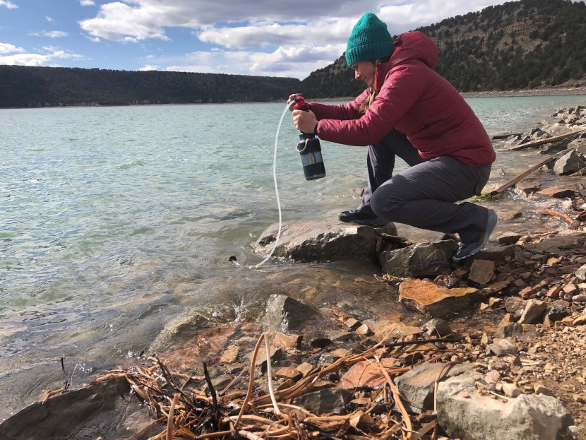 backpacking water filter - the msr miniworks