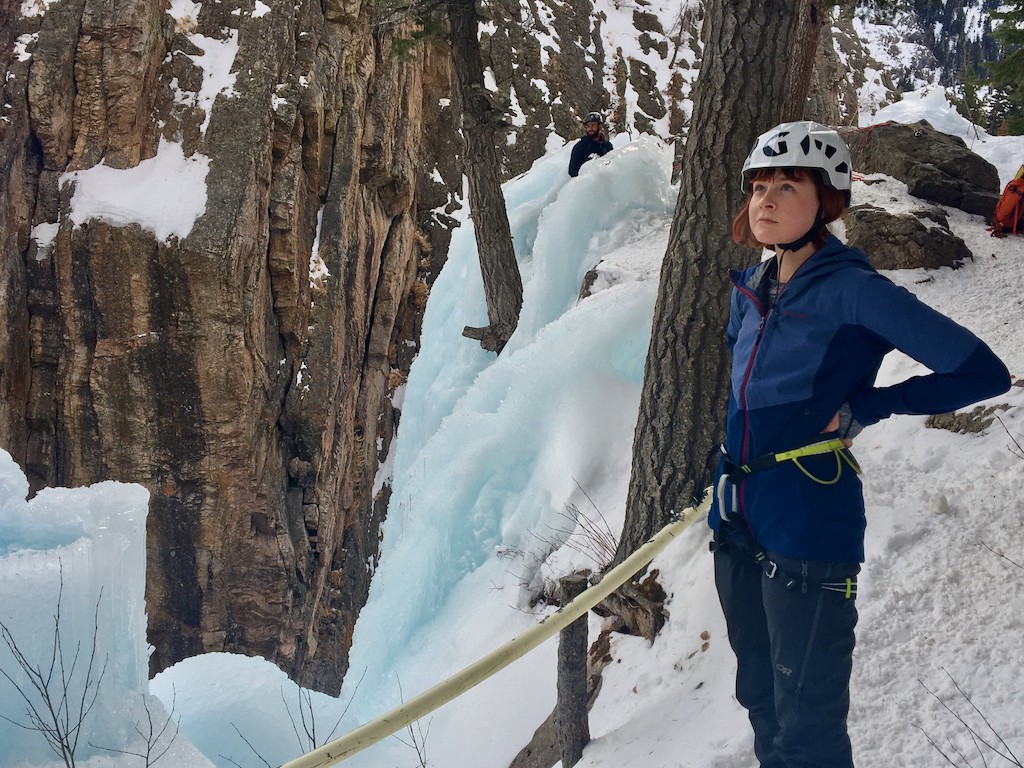 marmot rom for women - out for a day playing on ice? the rom is a great companion to have...