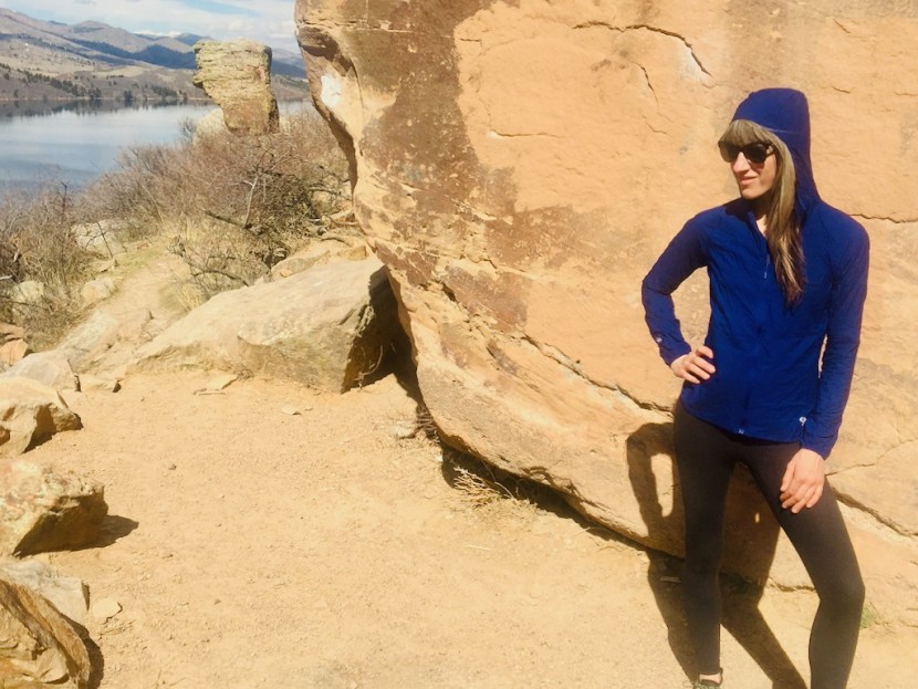 mountain hardwear kor preshell hoody for women - the hood on the kor preshell fits well without impeding mobility.