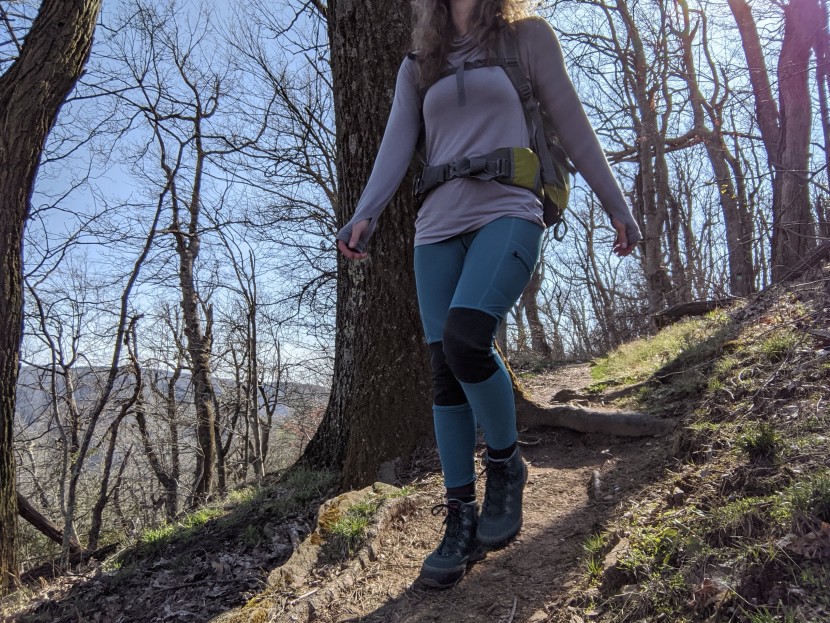 fjallraven abisko trekking tight for women - we're impressed by how well these tights breathe despite their thick...