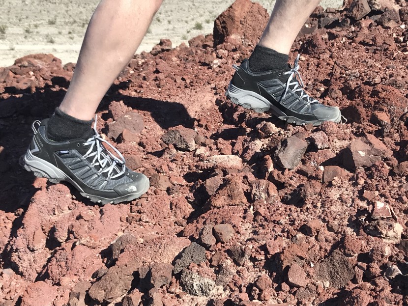 the north face ultra 109 wp - travel through this kind of loose and abrasive terrain might cause...