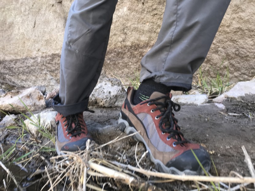 oboz firebrand ii bdry - the bdry liner helps keep our feet dry while sloshing through the...