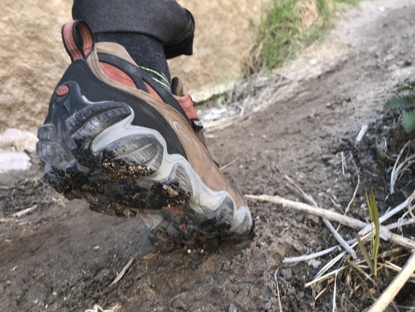 hiking shoes men - the stability provided by the burly outsole, midsole, and shank...