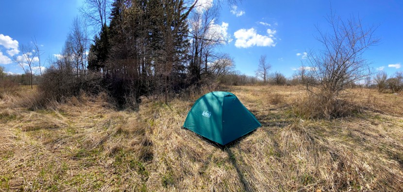 rei half dome 2 plus - a great tent for car camping or luxury backpacking (if you don't...