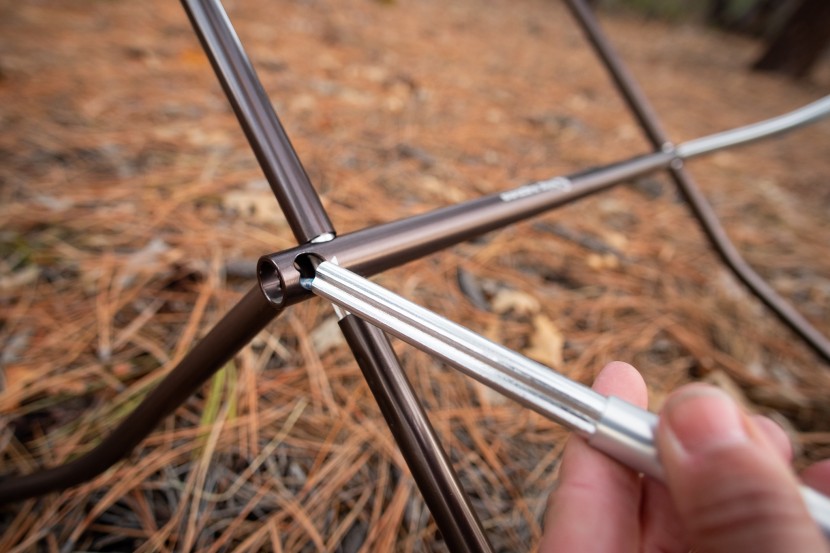 big agnes skyline ul - we love how these hubless poles reduce bulk and add stability but...