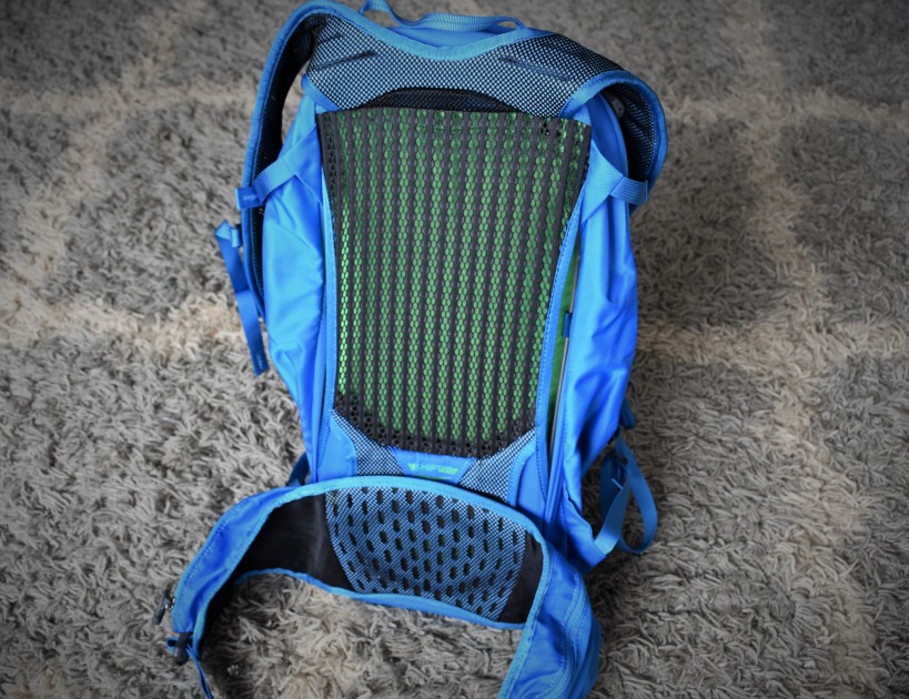 gregory endo 15l - the internal wireframe and the mesh back panel are comfortable and...