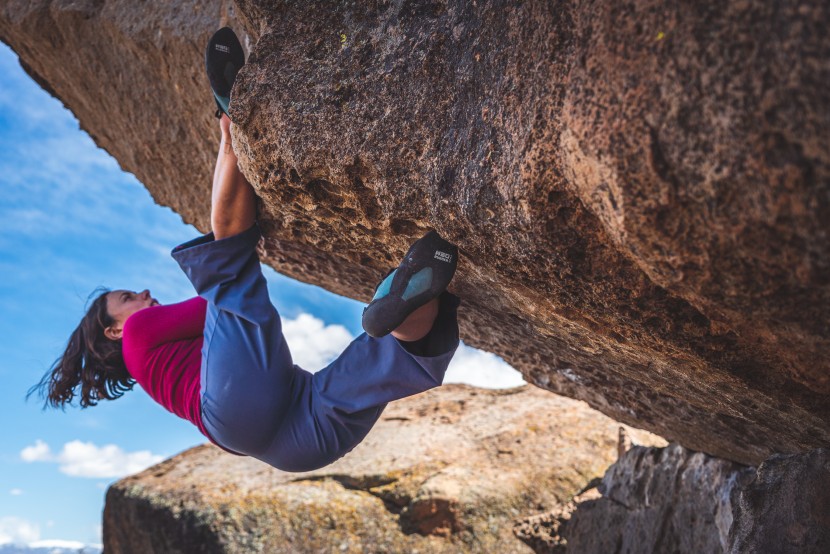 butora gomi wide for women - these shoes are ideal for heel hooking.