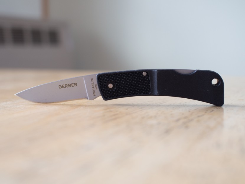 gerber ultralight lst - some texture and contouring lends a little stability to holding the...