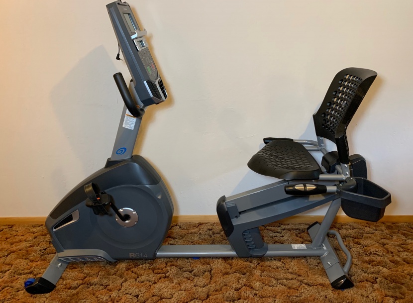 nautilus r614 recumbent - the nautilus r614 is an excellent recumbent exercise bike that'll...