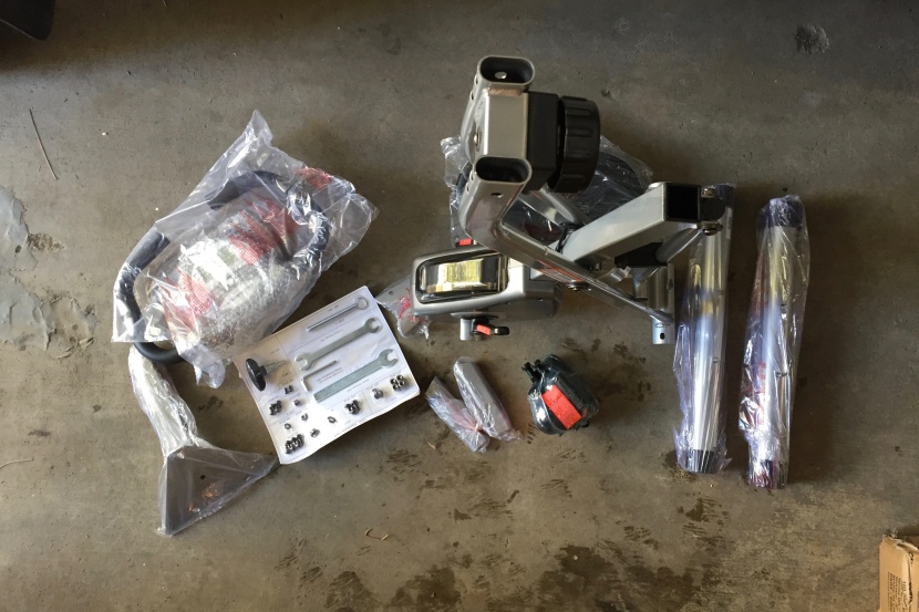 exerpeutic folding magnetic upright bike with pulse - a fair amount of assembly required, but less time-consuming than some.