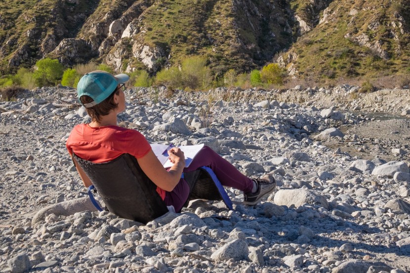 crazy creek hex 2.0 powerlounger - we do not mind taking a break from hiking down by the river to make...