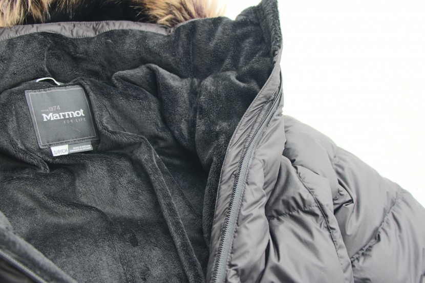 marmot montreaux - the montreaux has soft fleece lining the torso. this warms the...