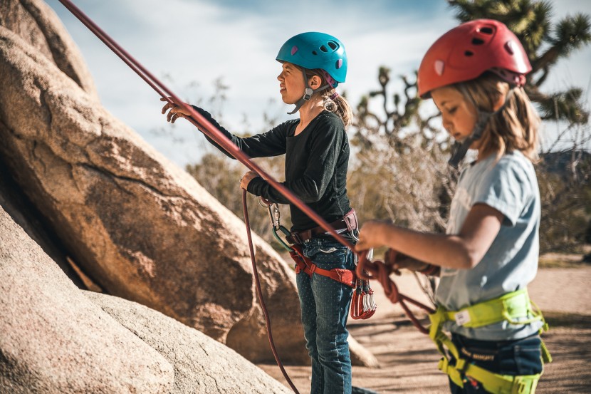 black diamond momentum - kid's - you ready for the safety check sis?