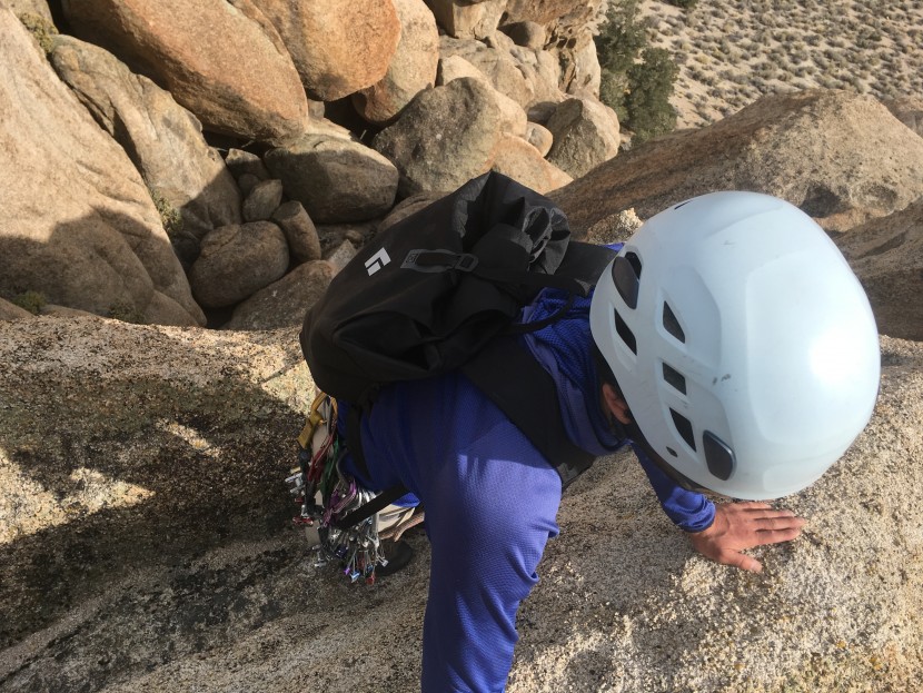 black diamond rock blitz 15 - we never noticed the blitz when climbing.