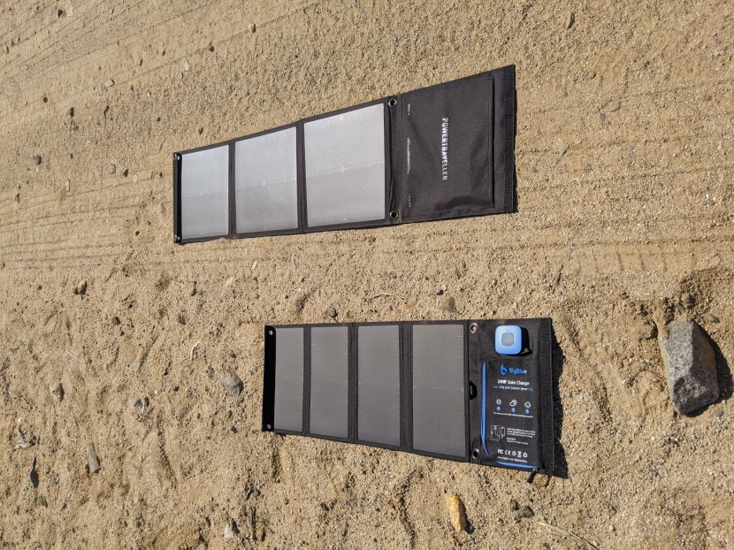 powertraveller falcon 40 - compared to the bigblue, the falcon has a larger surface area with...